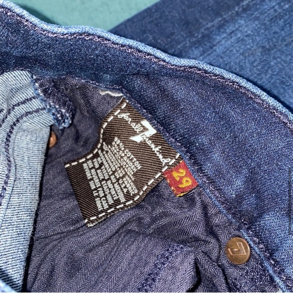 Size 29/30 7 For All Mankind Jeans - Picture 3 of 7